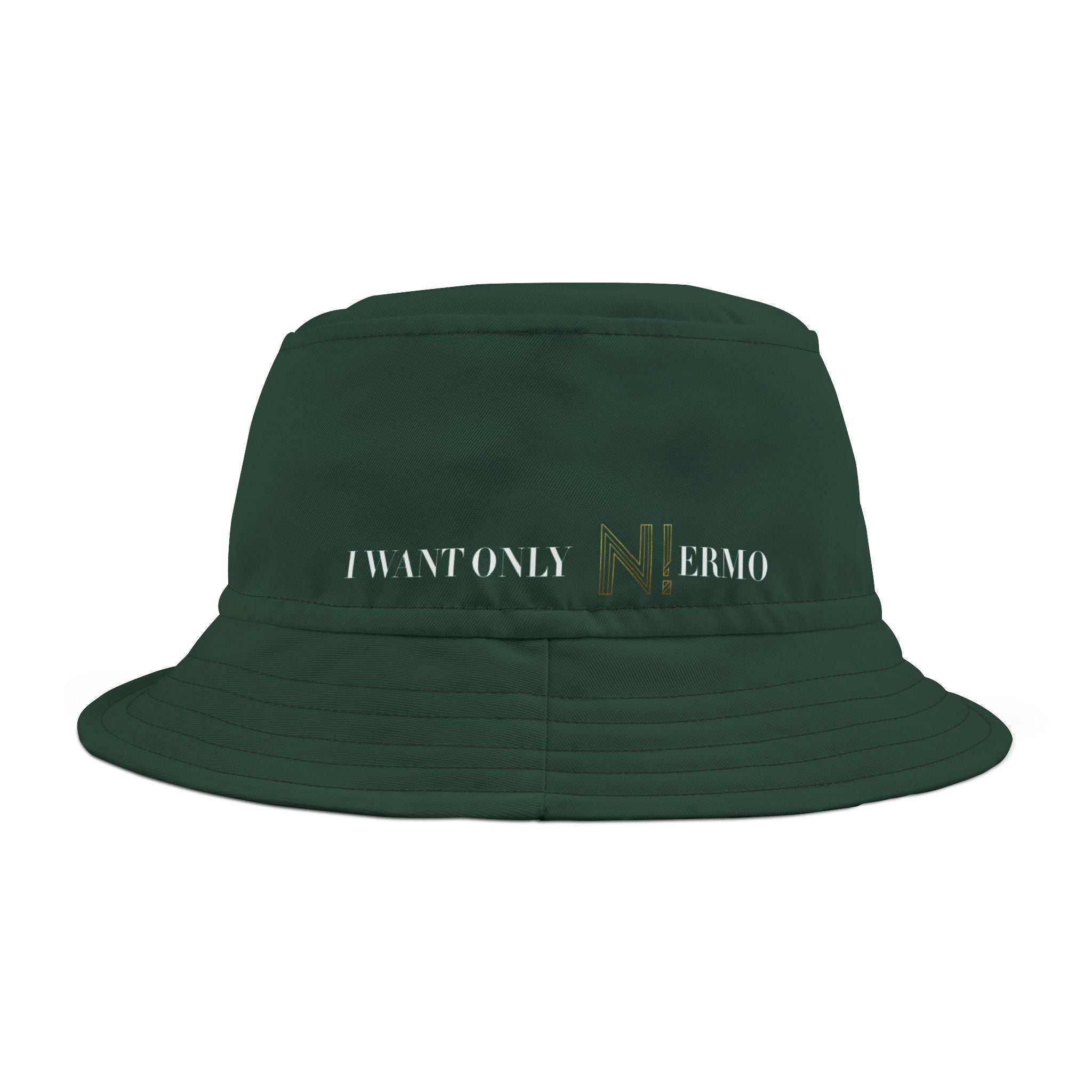 NIERMO Essential White Luxury Bucket Hat