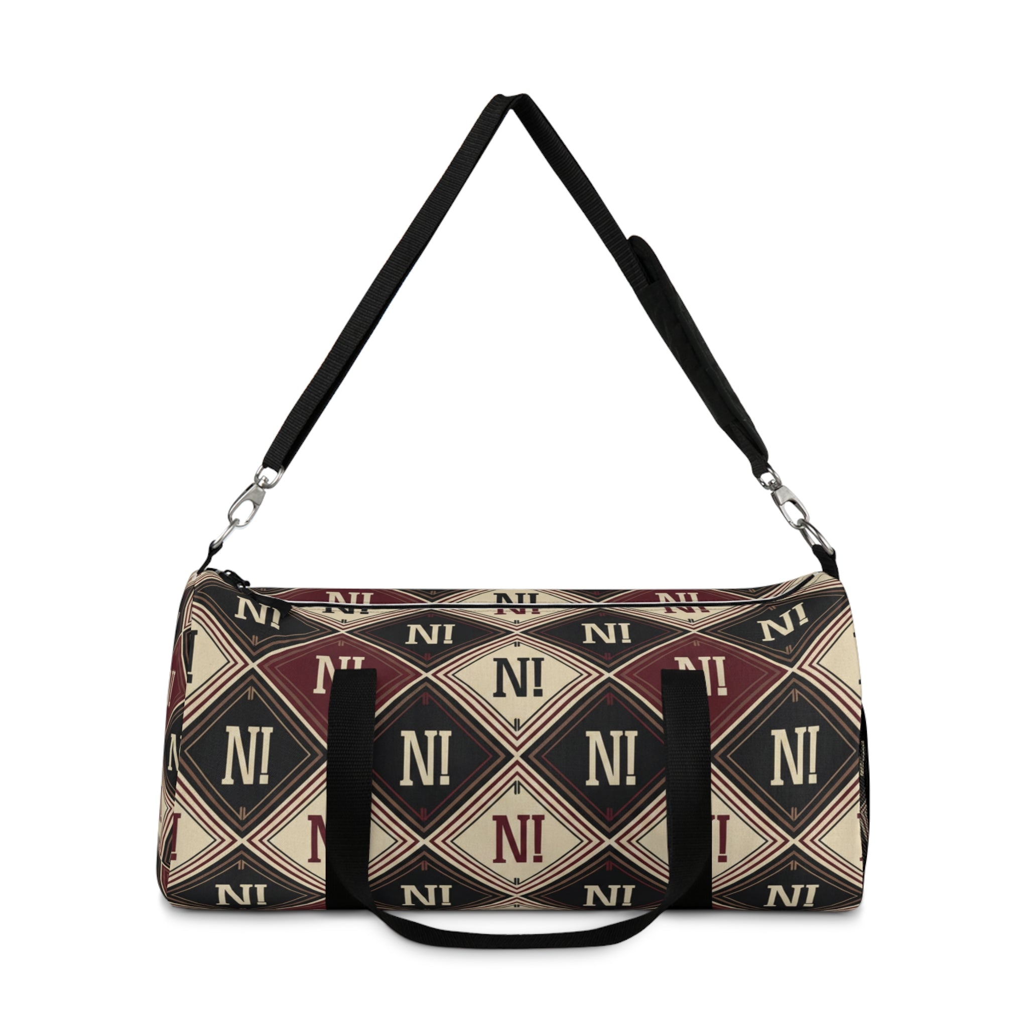 Niermo Signature Pattern Duffle – Luxury Designer Travel Bag