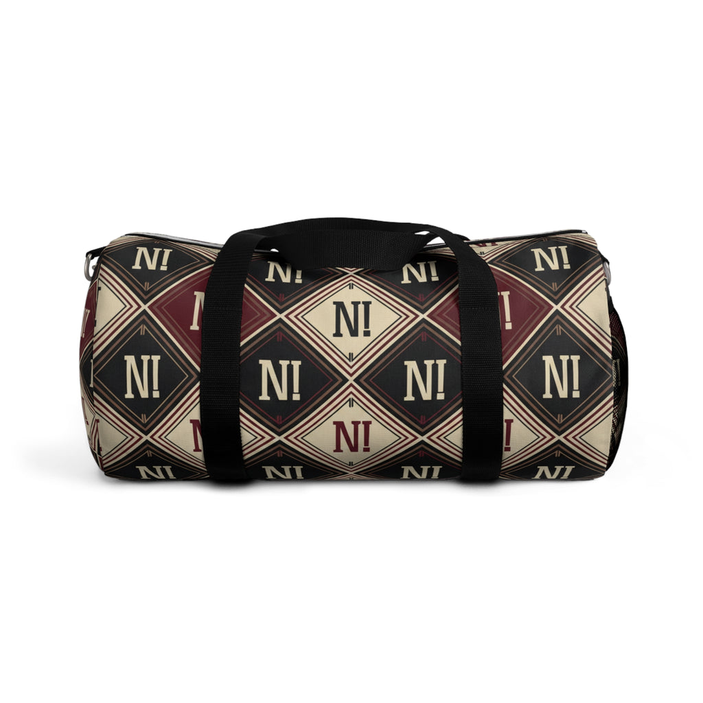 Niermo Signature Pattern Duffle – Luxury Designer Travel Bag