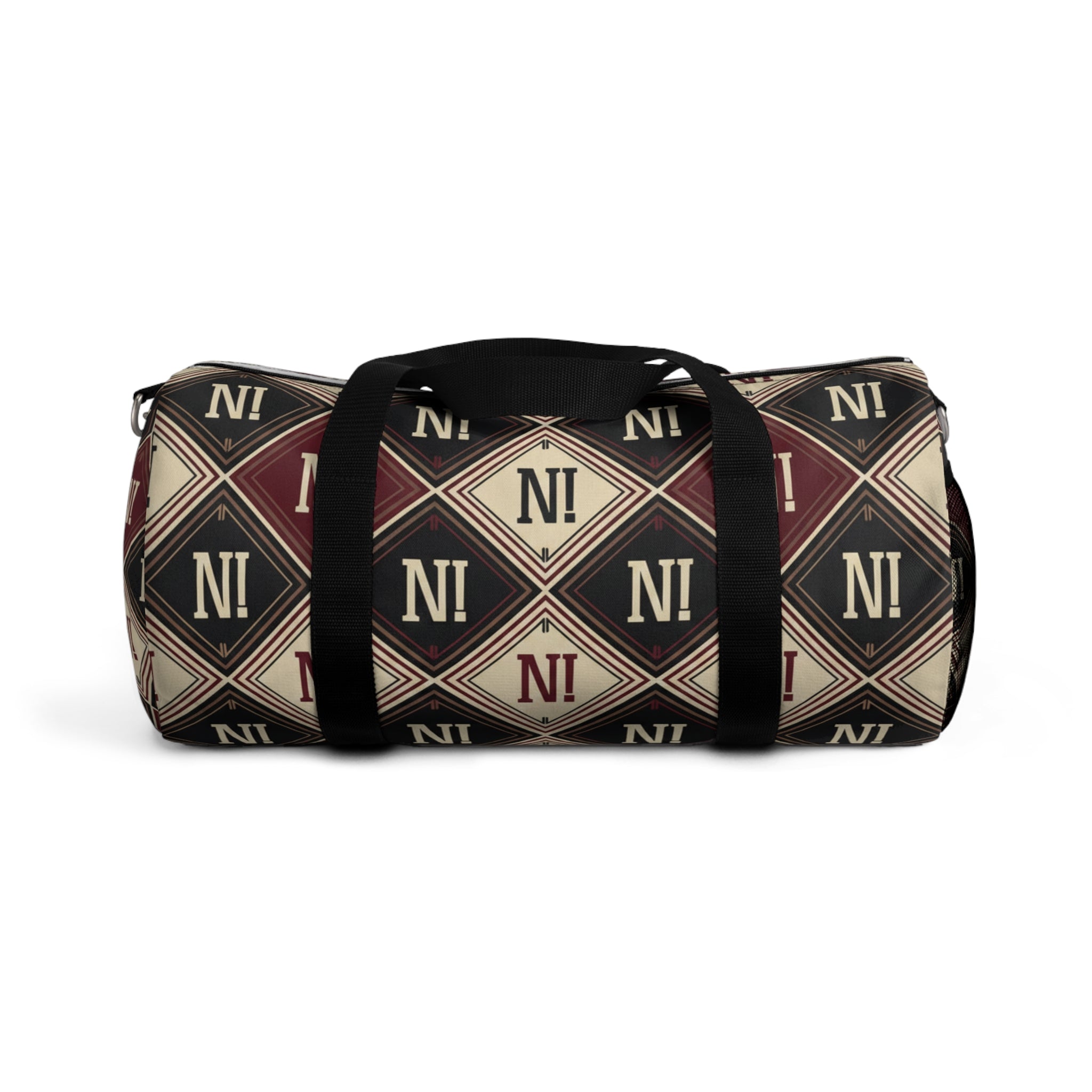 Niermo Signature Pattern Duffle – Luxury Designer Travel Bag