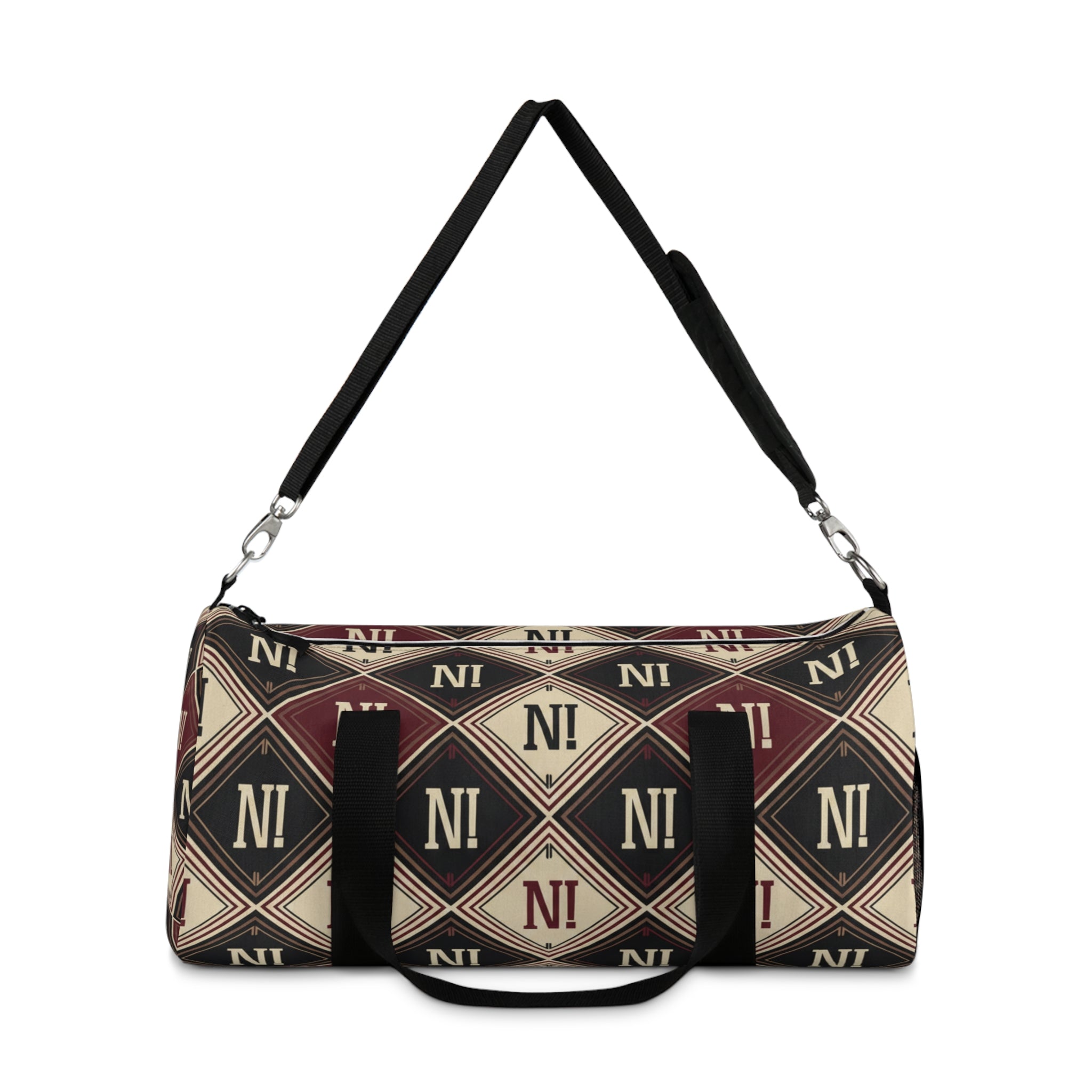 Niermo Signature Pattern Duffle – Luxury Designer Travel Bag
