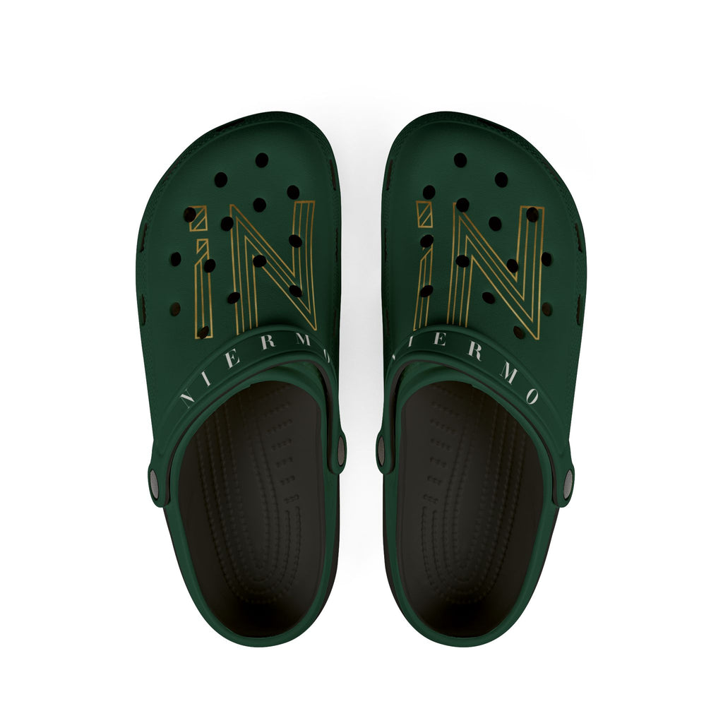 NIERMO Premium Classic Comfort Clogs – White Minimal Luxe Edition