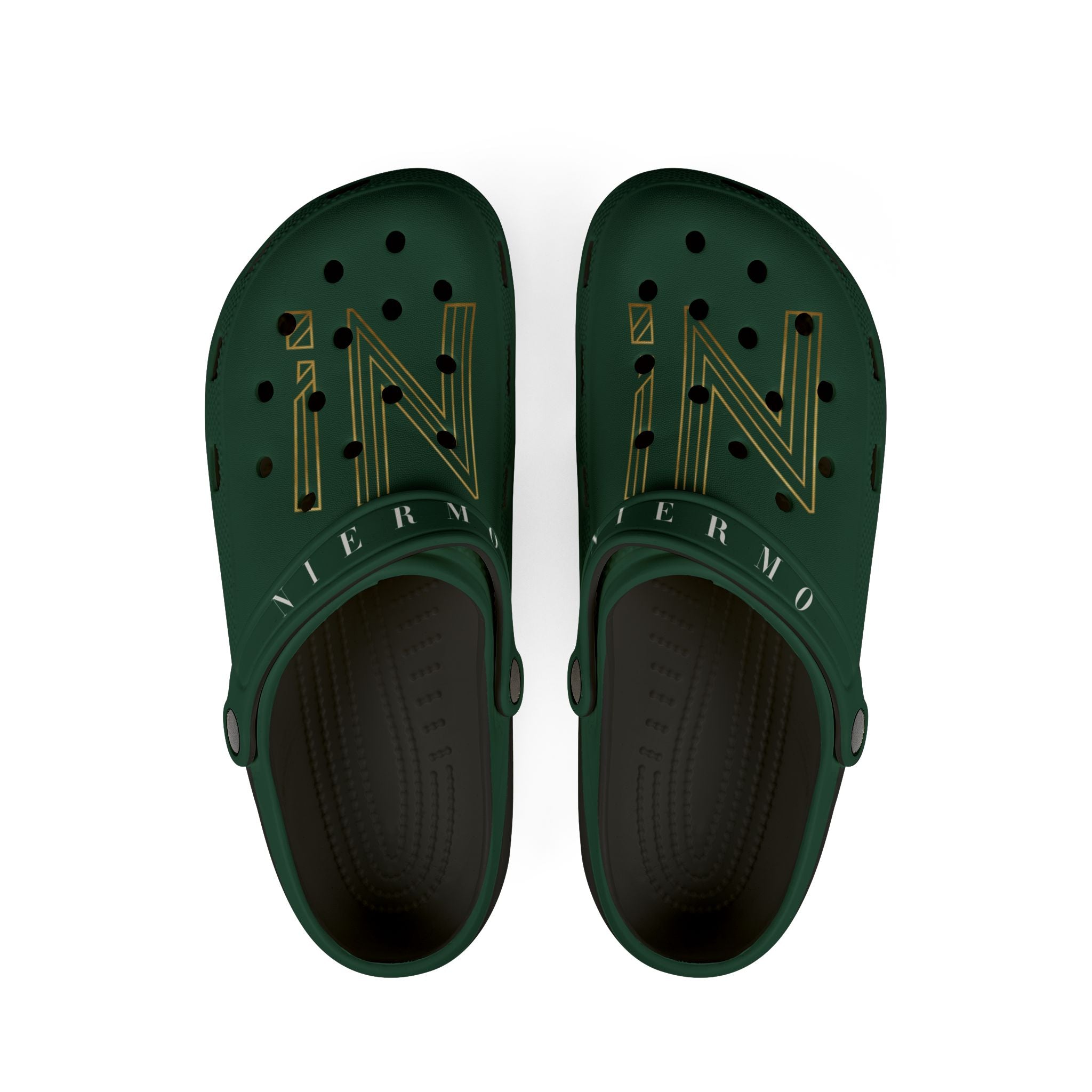 NIERMO Premium Classic Comfort Clogs – White Minimal Luxe Edition