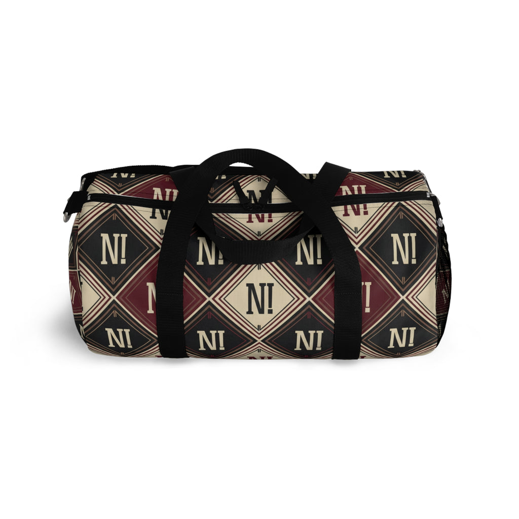 Niermo Signature Pattern Duffle – Luxury Designer Travel Bag