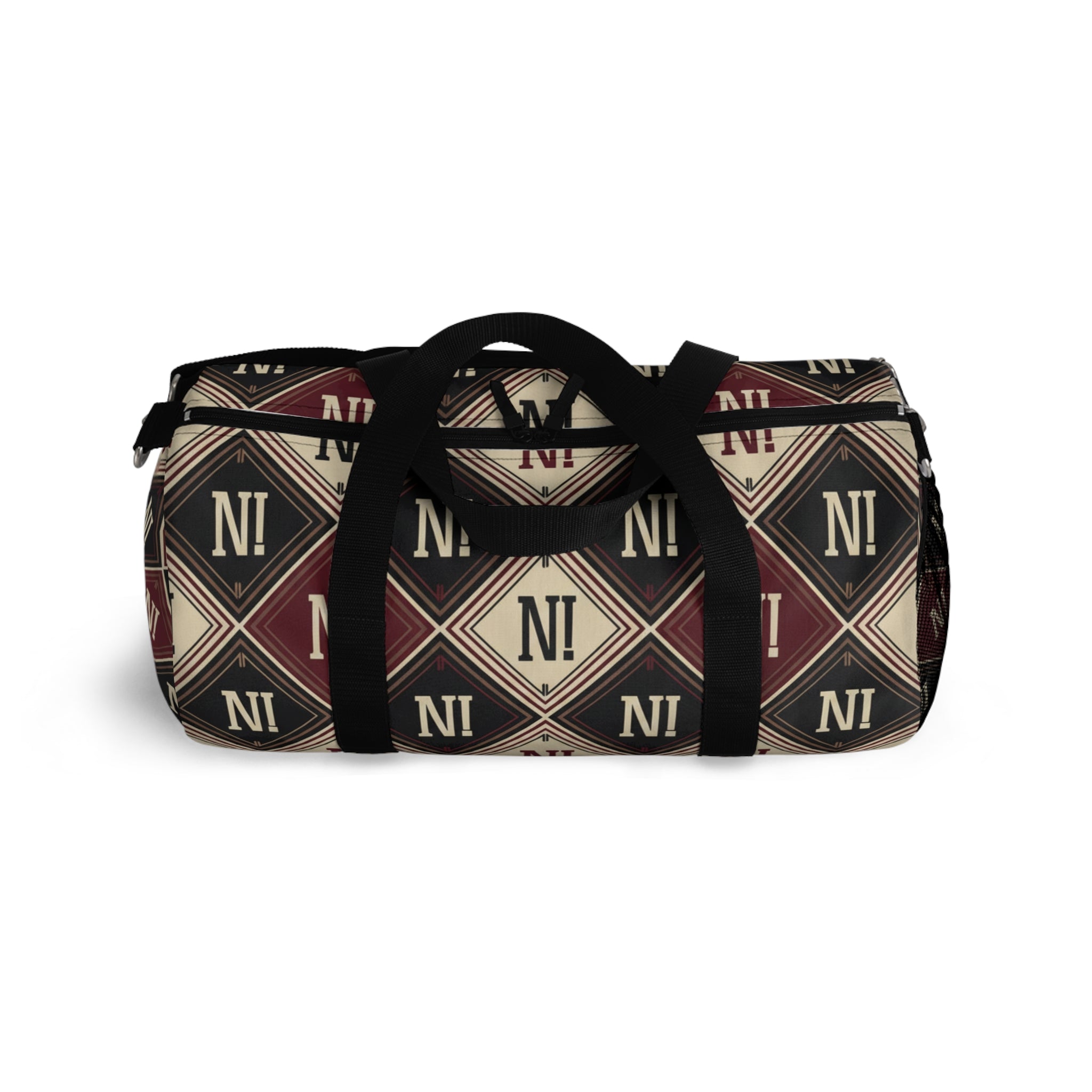 Niermo Signature Pattern Duffle – Luxury Designer Travel Bag