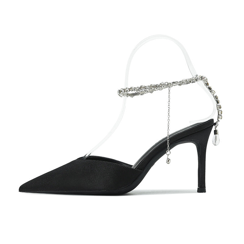 SIGNATURE SET – RHINESTONE CHAIN HEELS