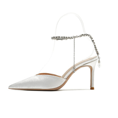 SIGNATURE SET – RHINESTONE CHAIN HEELS