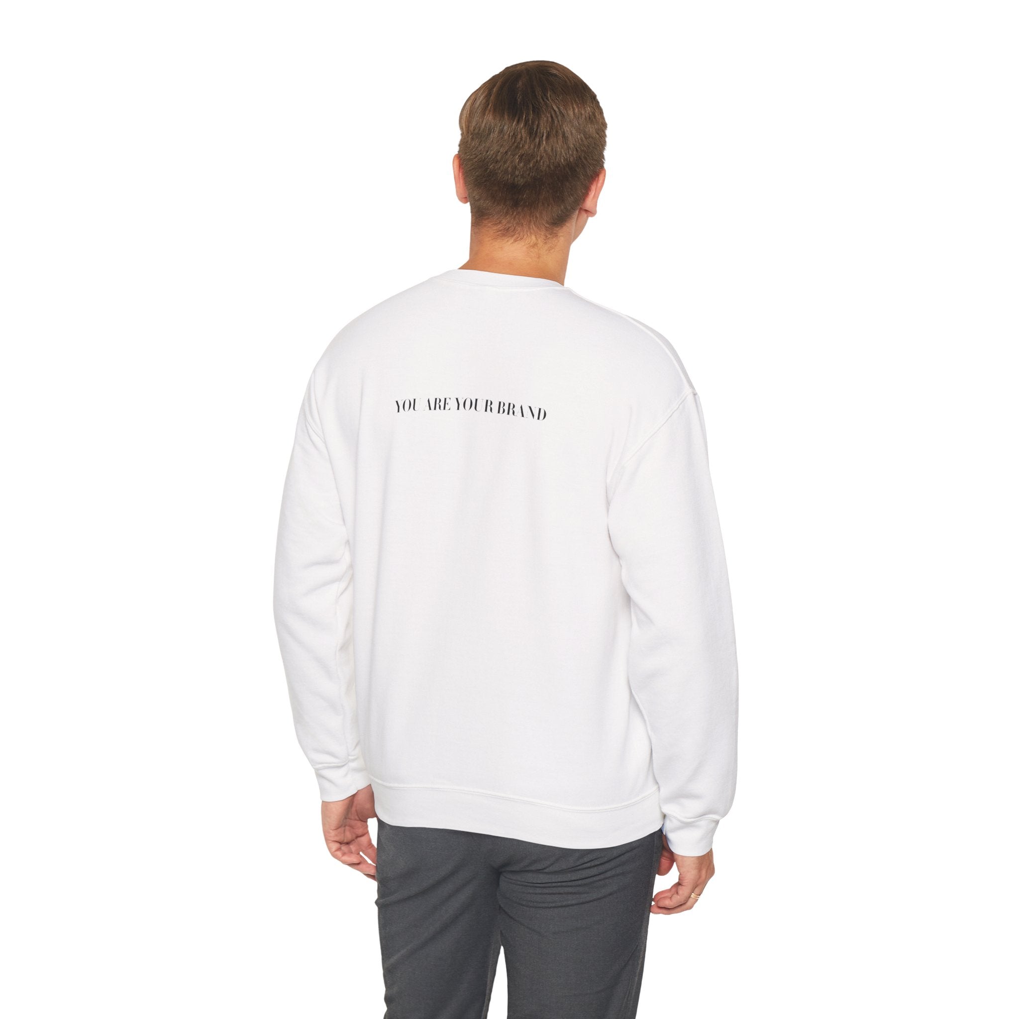 NIERMO Essential White Statement Sweatshirt – “I Want Only NIERMO” Edition