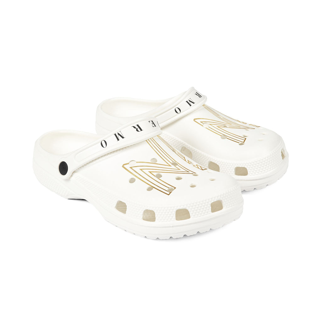 NIERMO Premium Classic Comfort Clogs – White Minimal Luxe Edition