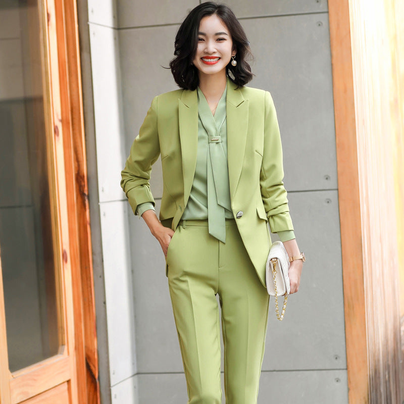 NIERMO Ladies Business Work Suit Wear 2-piece Set